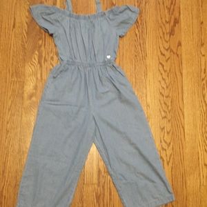 Denim romper